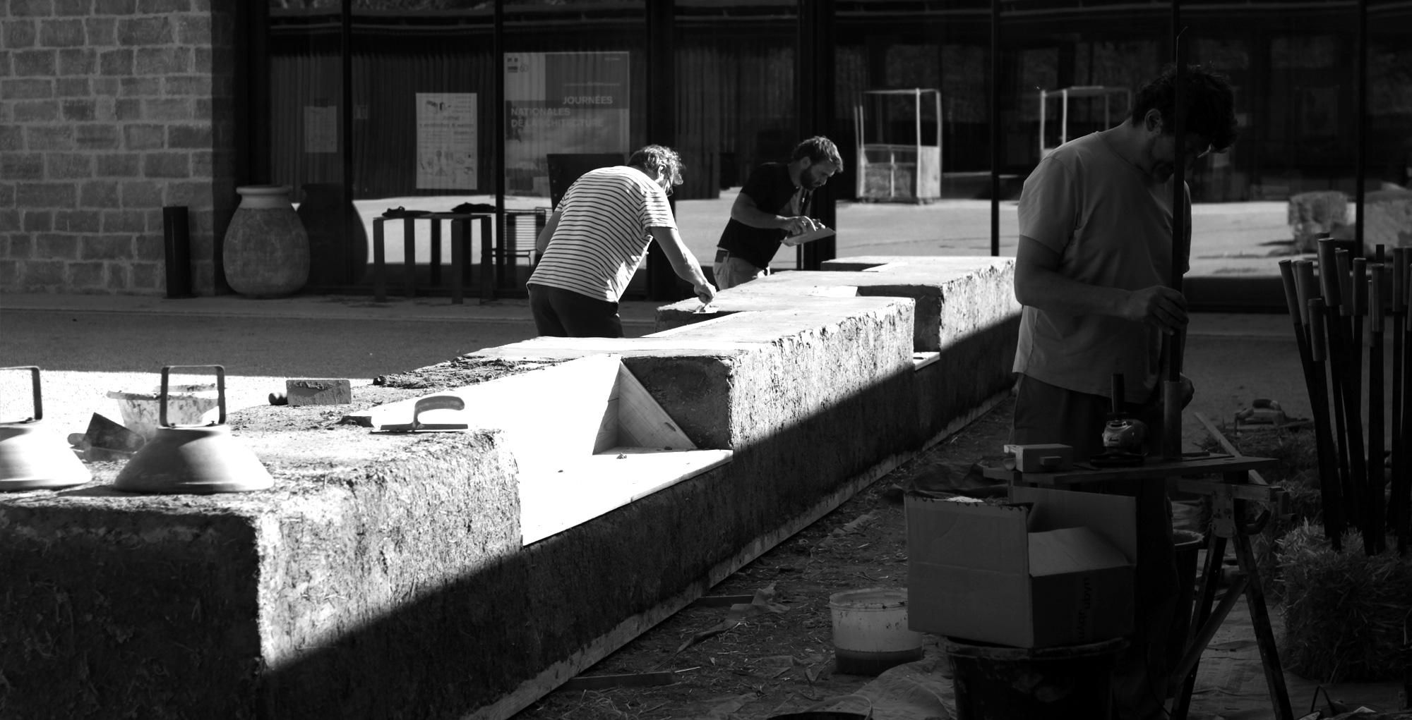 installation "la gueule ouverte" au centre d'art La Cuisine - 2019