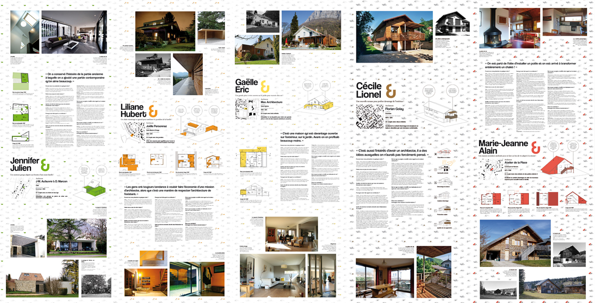 exposition "petites transformations grands projets" à la maison de l'architecture de l'Isère - 2016 © boro boro