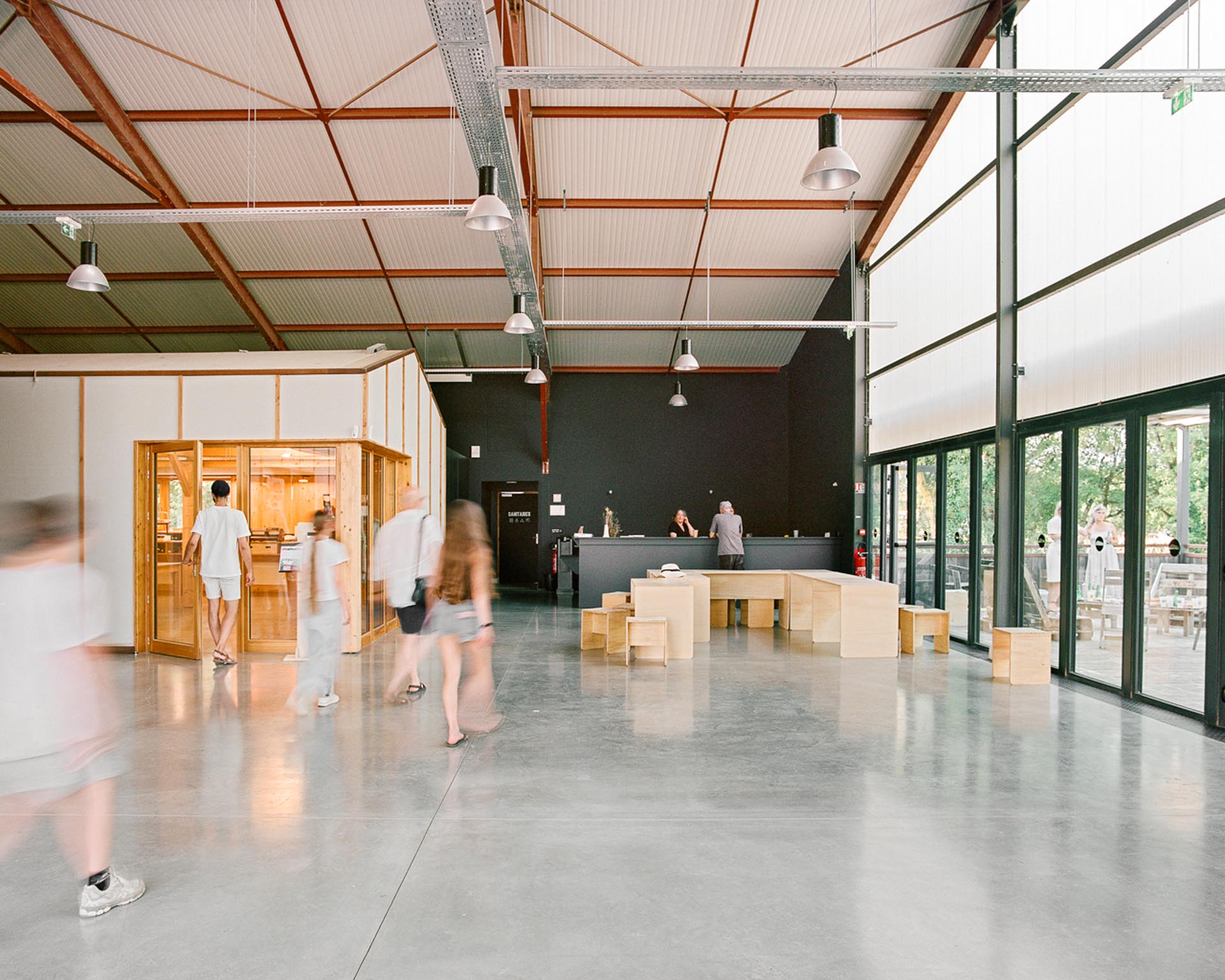 la fabrique de Caylus - livré en 2023 - photographie : Antoine Séguin